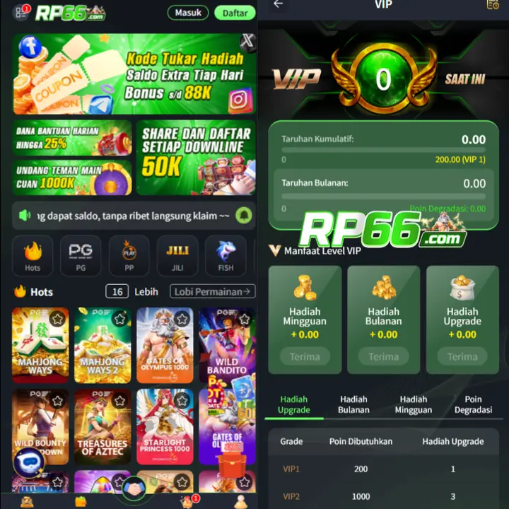 rp66 Daftar Sekarang - Unduh APK